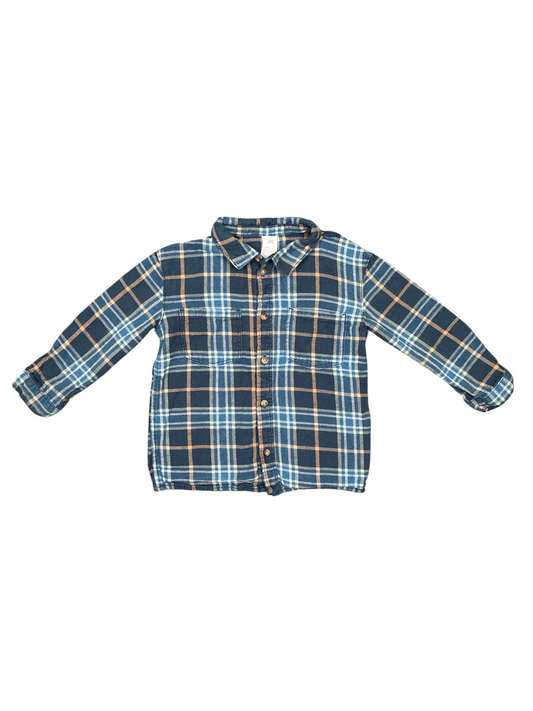 H&M Plaid Shirt Size 2