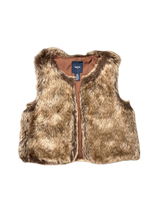 Gap Faux Fur Vest Size M (8-9)