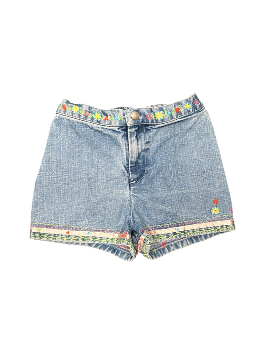 Gap Embroiled Denim Shorts 12-18 Months