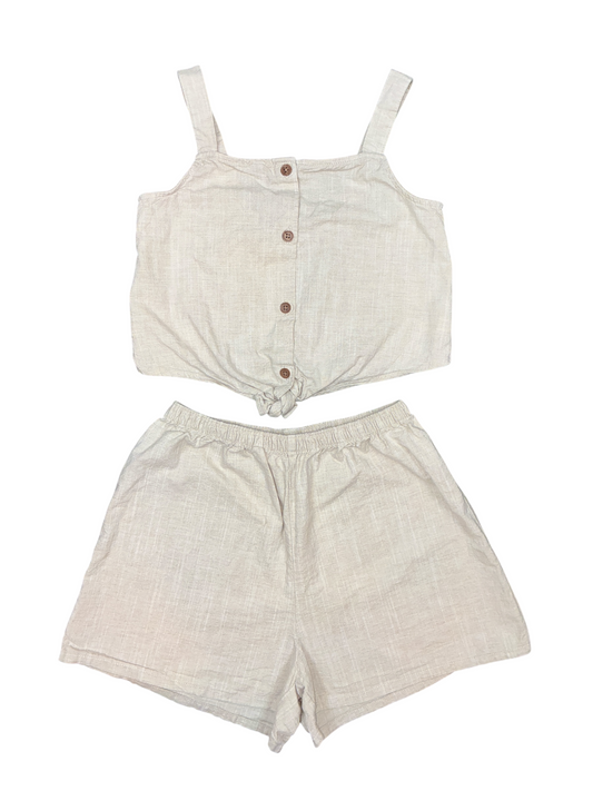 H&M Top and Shorts Set Size 8