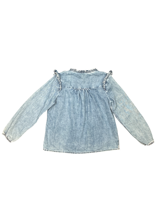 H&M Denim Top Size 10