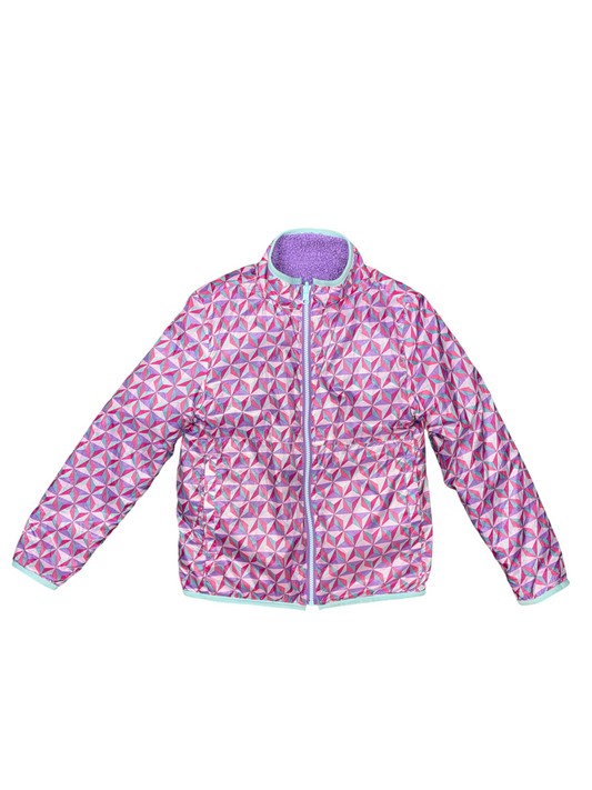 Lands'End Reversible Jacket Size M(8)
