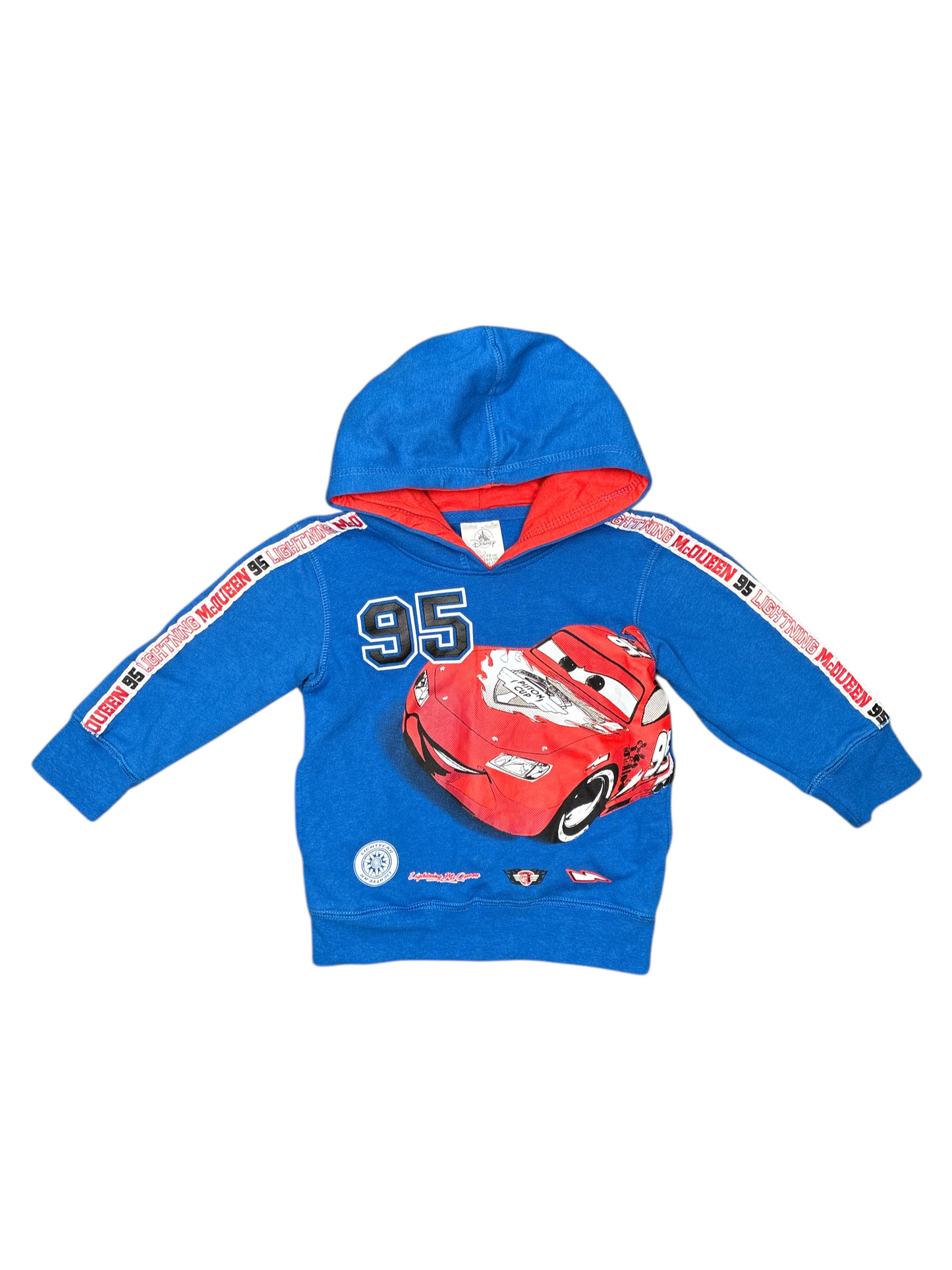Disney Lightning McQueen Hoodie Size 3