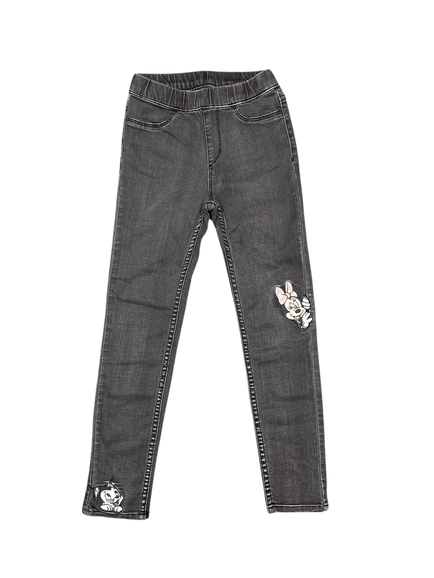 H&M Disney Denim Leggings Size 6