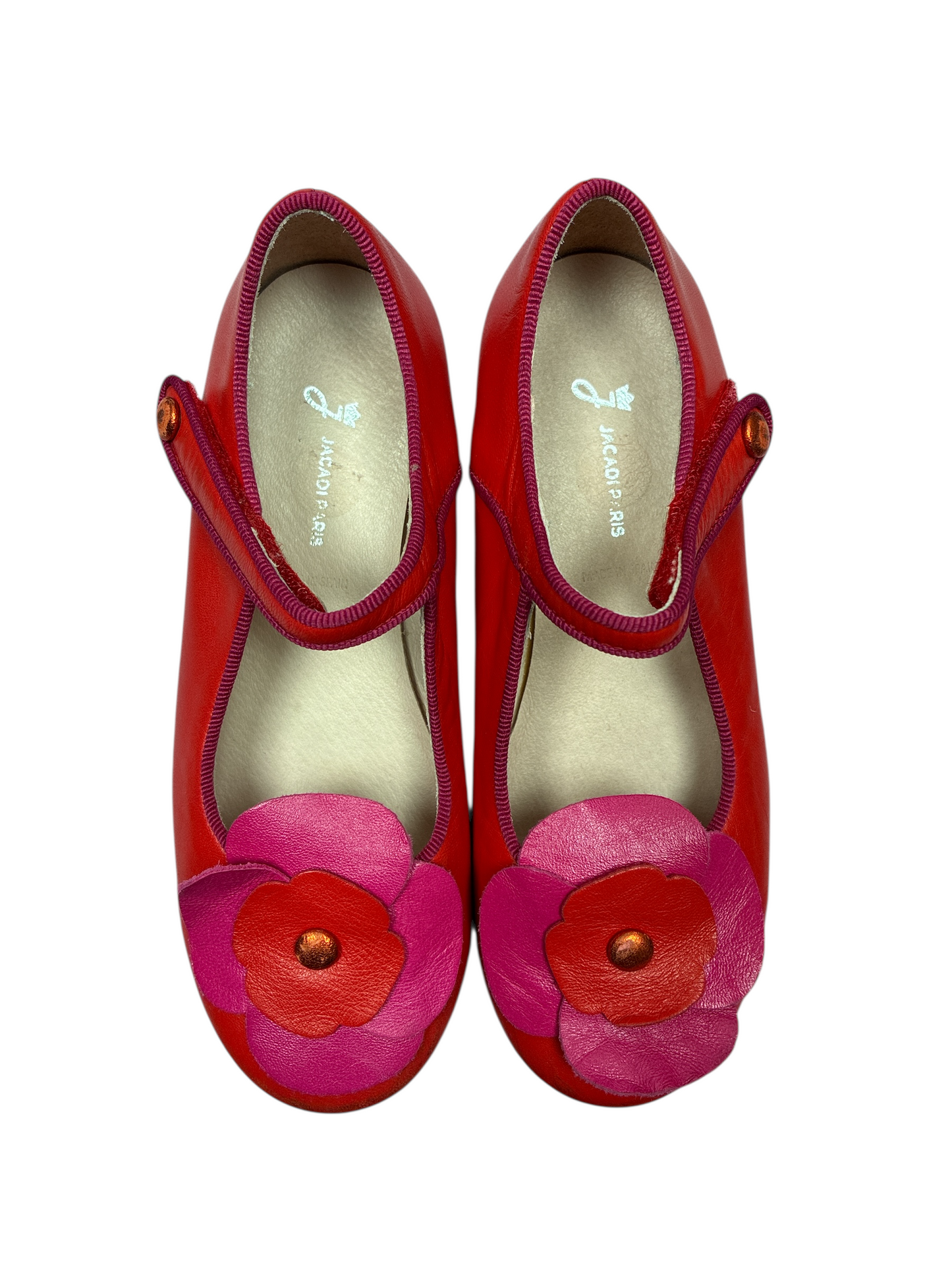 Jacadi Leather Mary Janes Size 30 (12)