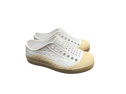 Native White Shoes Size C8