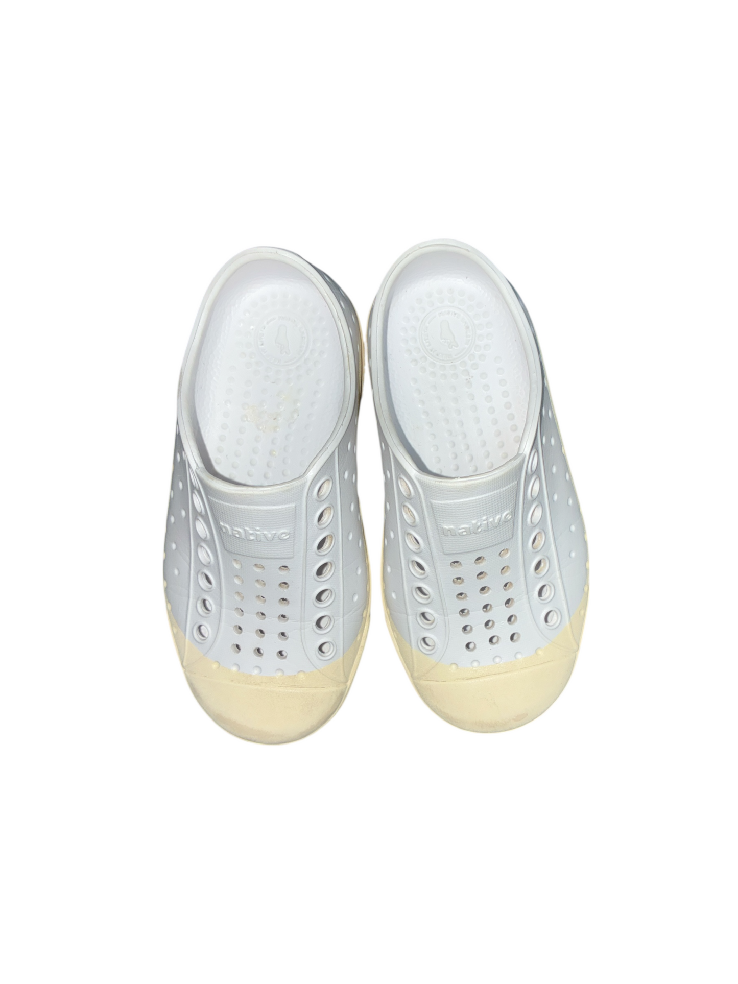 Native White Shoes Size C8