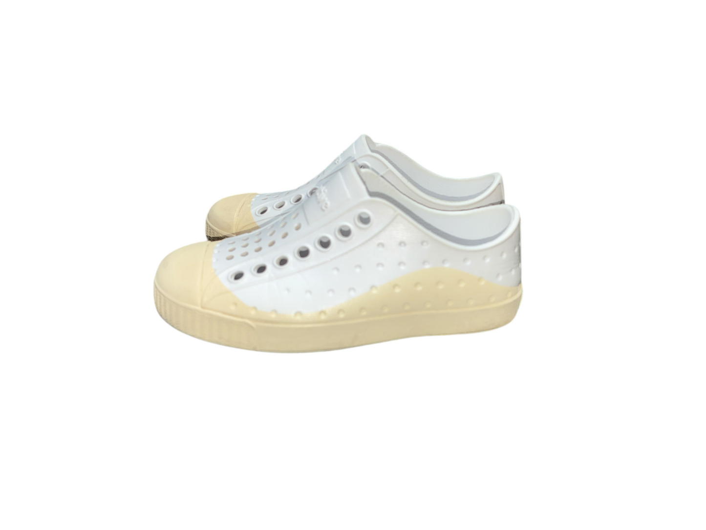 Native White Shoes Size C8