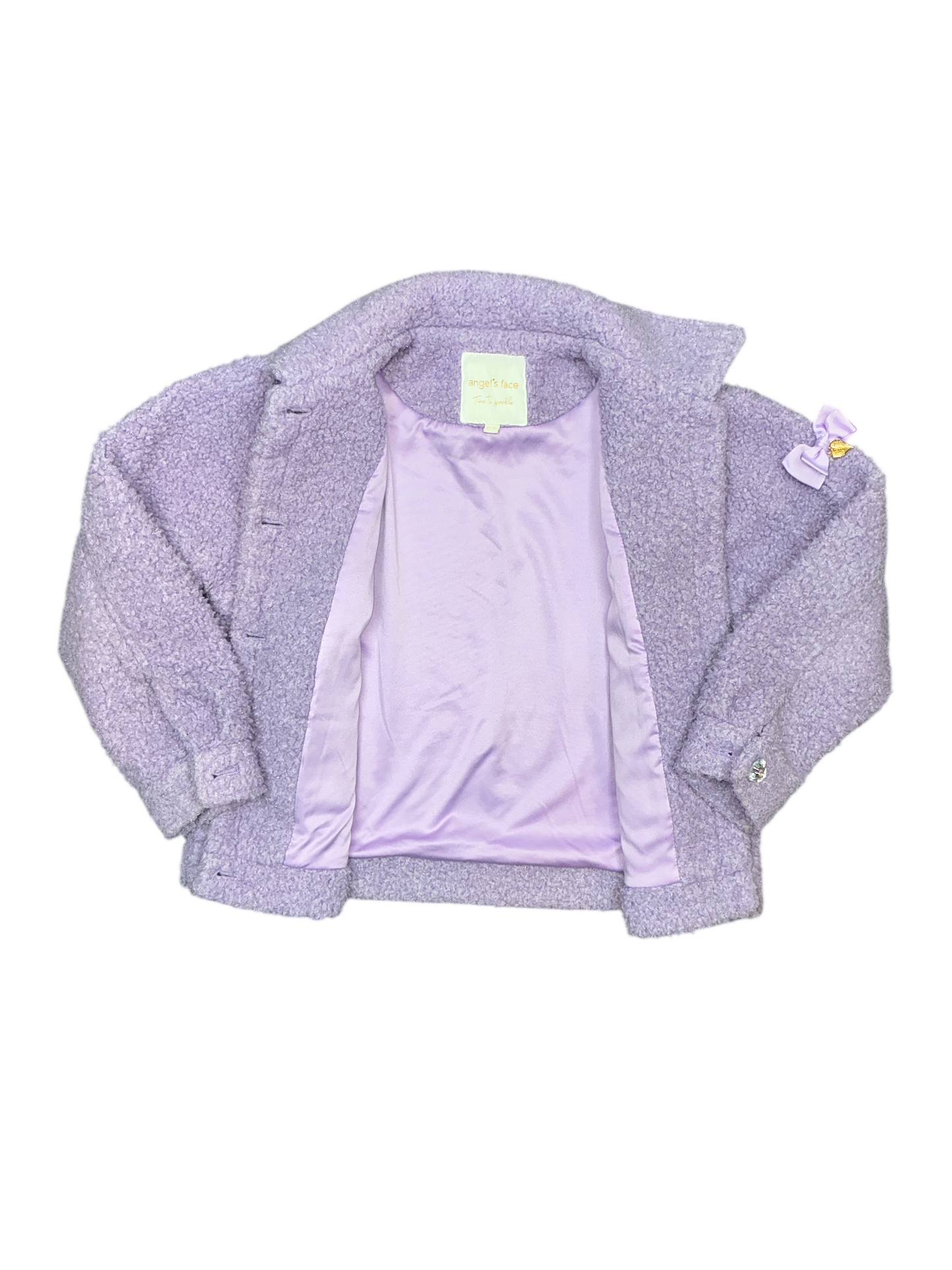 Angels Face - Girls Whistler Fleece Jacket Size 10/11