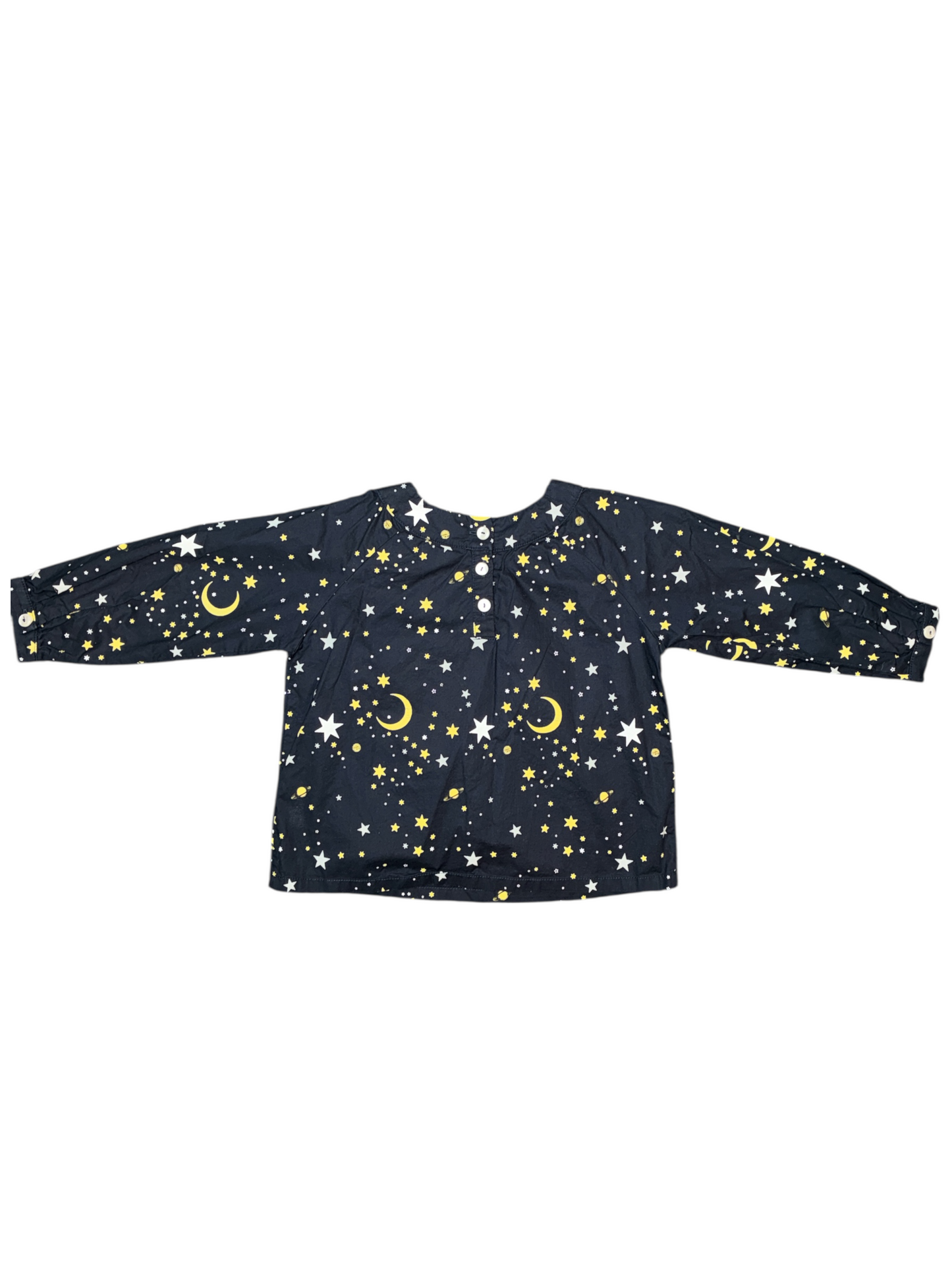 Baby CZ by Carolina Zapf Moon and Stars Top Size 3