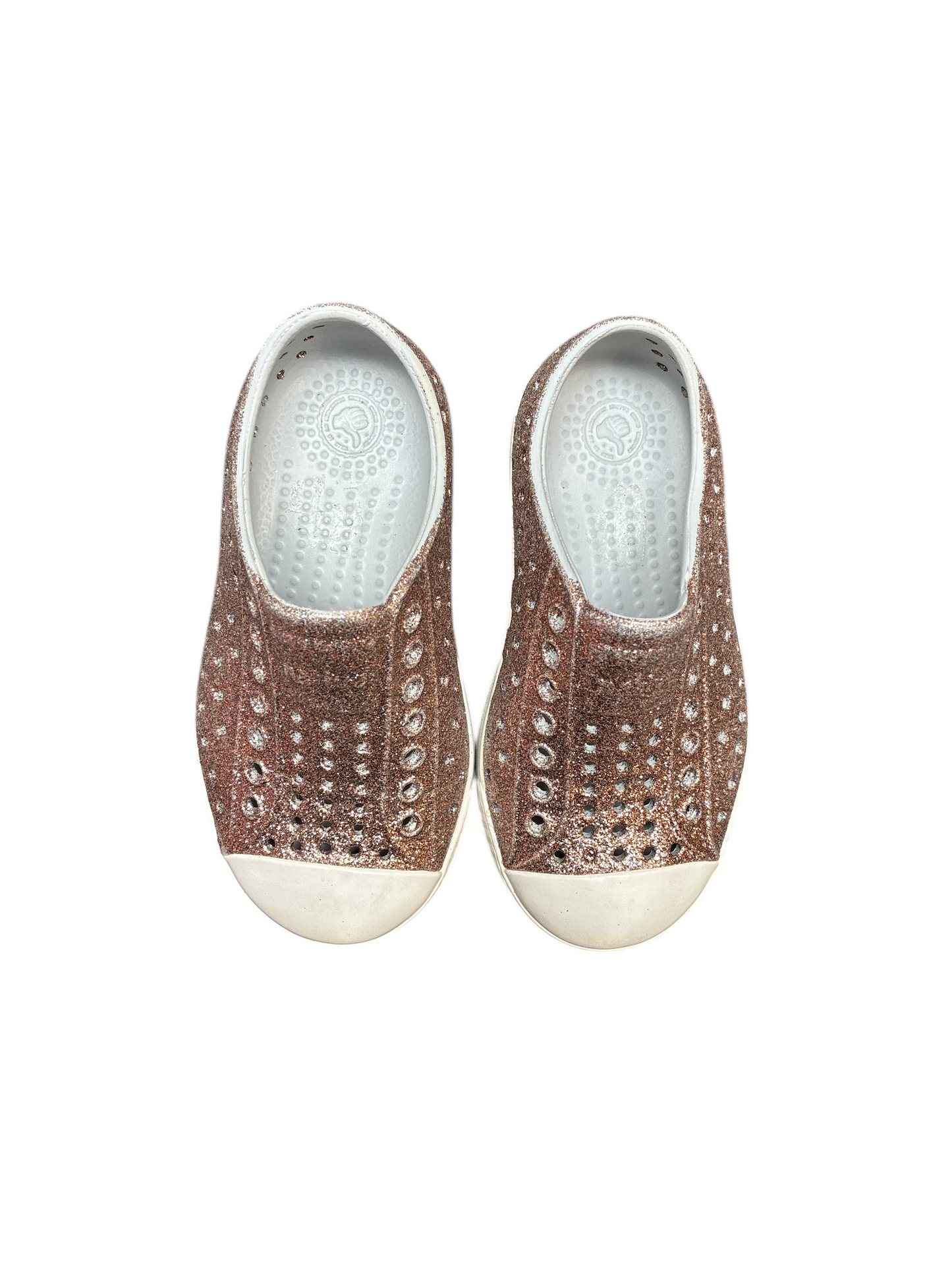 Native Glitter Shoes Size C8