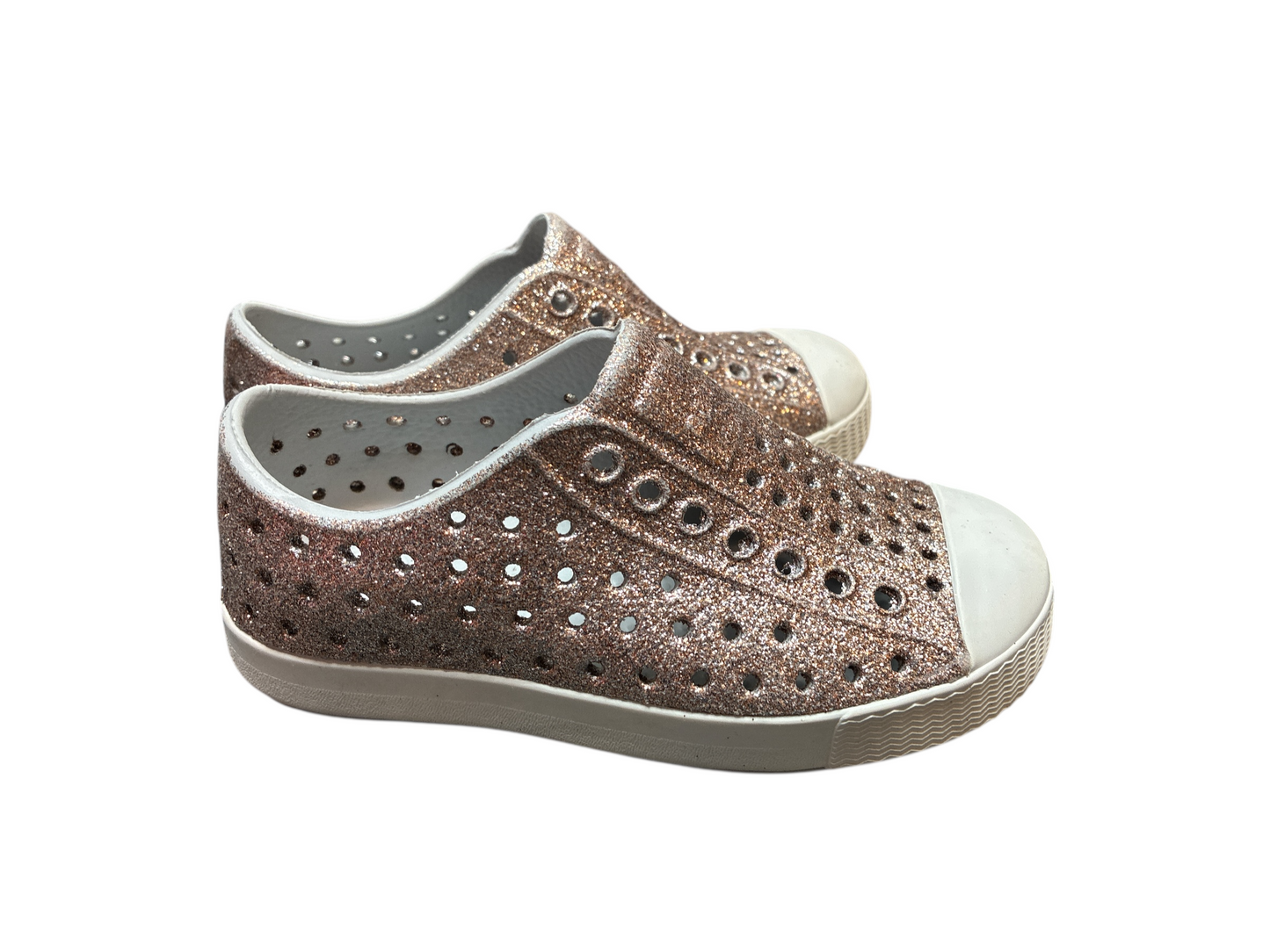 Native Glitter Shoes Size C8