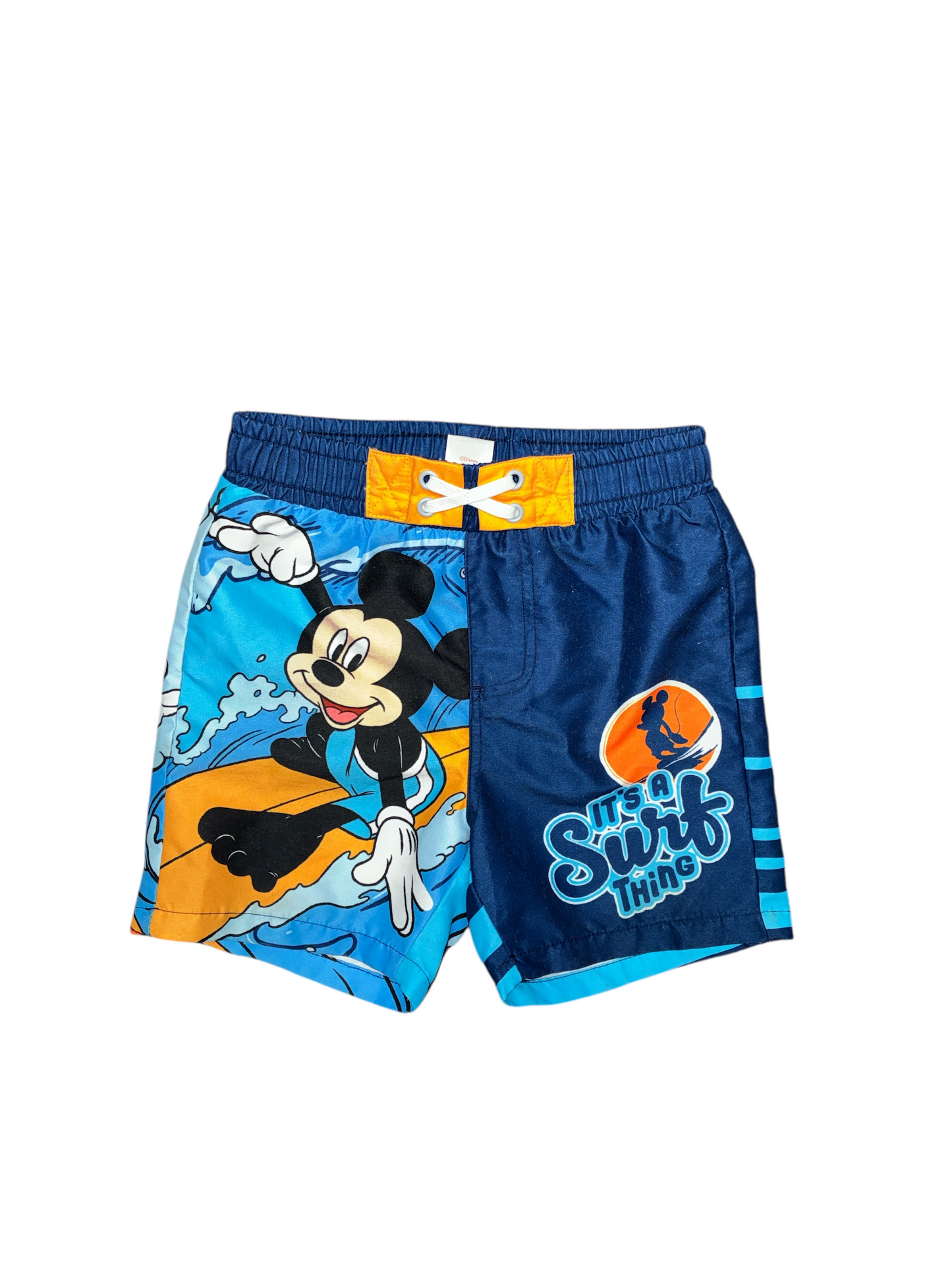 Disney Mickey 3 pc Set 1 Rash Guard and 2 Shorts Set Size 3