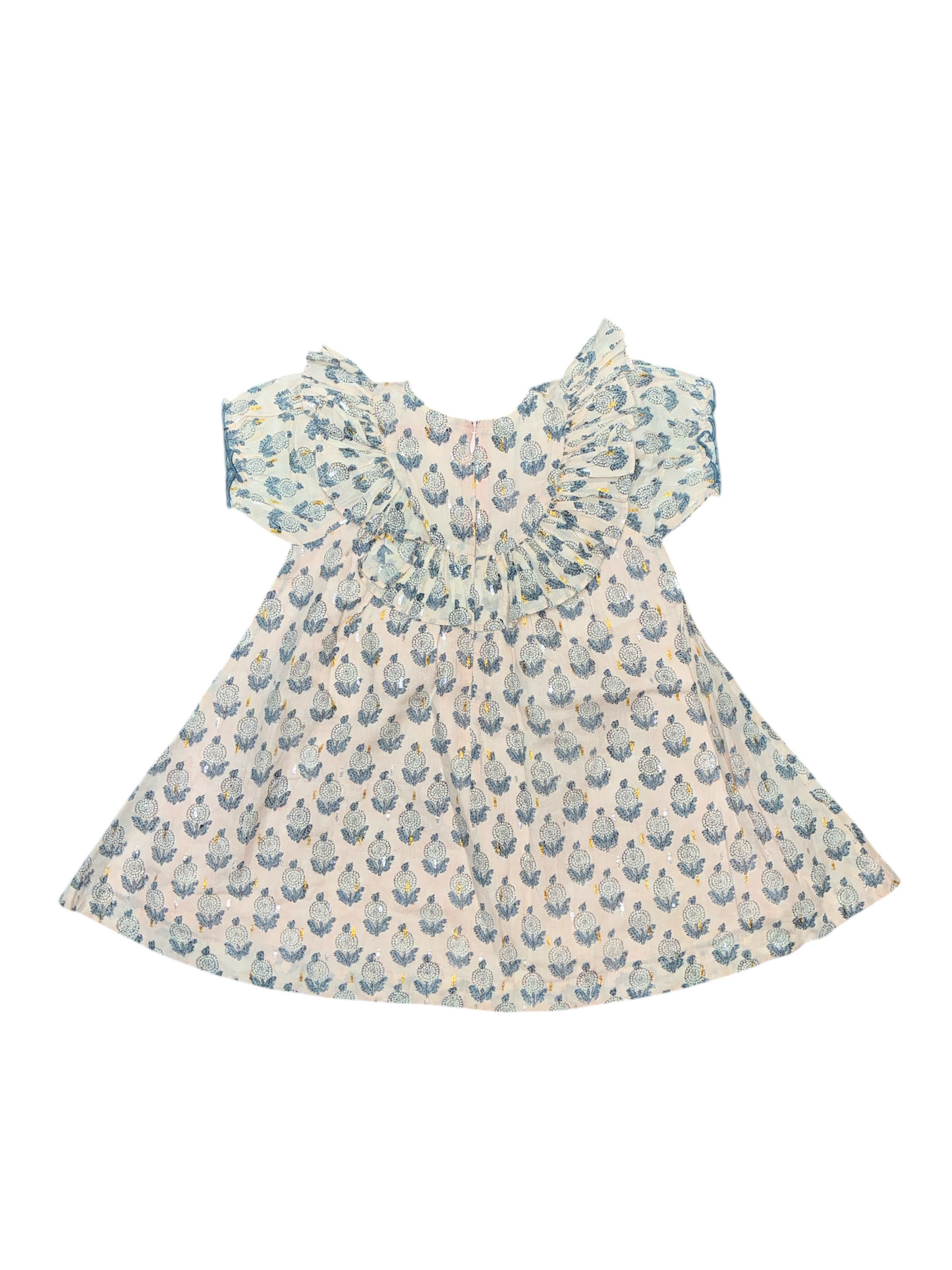 Pink Chicken Silver and Gold Glitter Dress Size 2 - New with No Tag