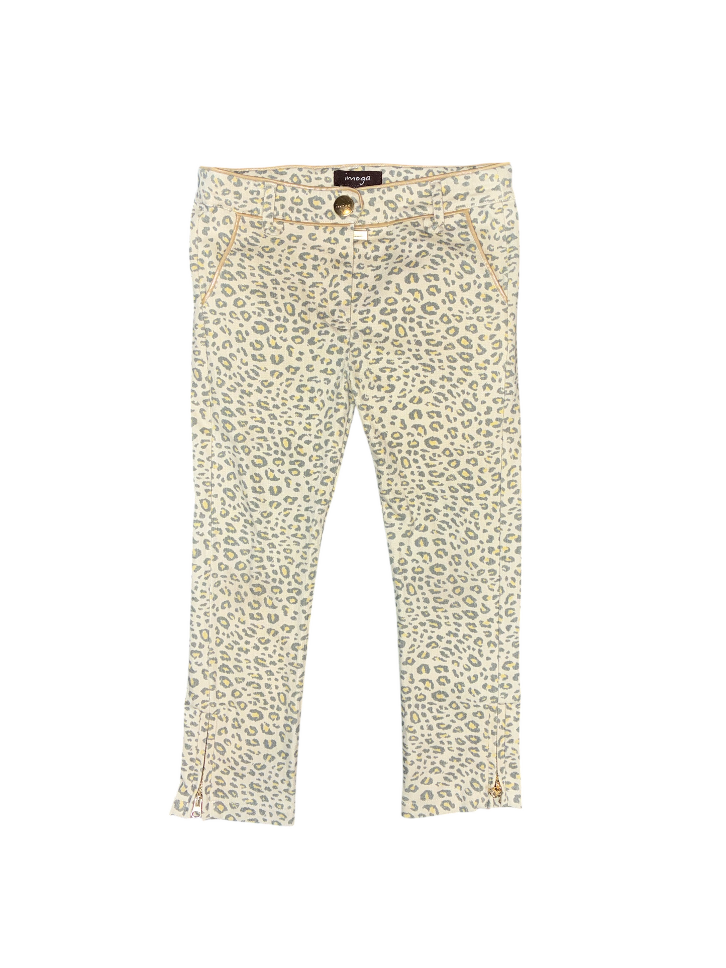 Imoga Leopard Jeans Size 4