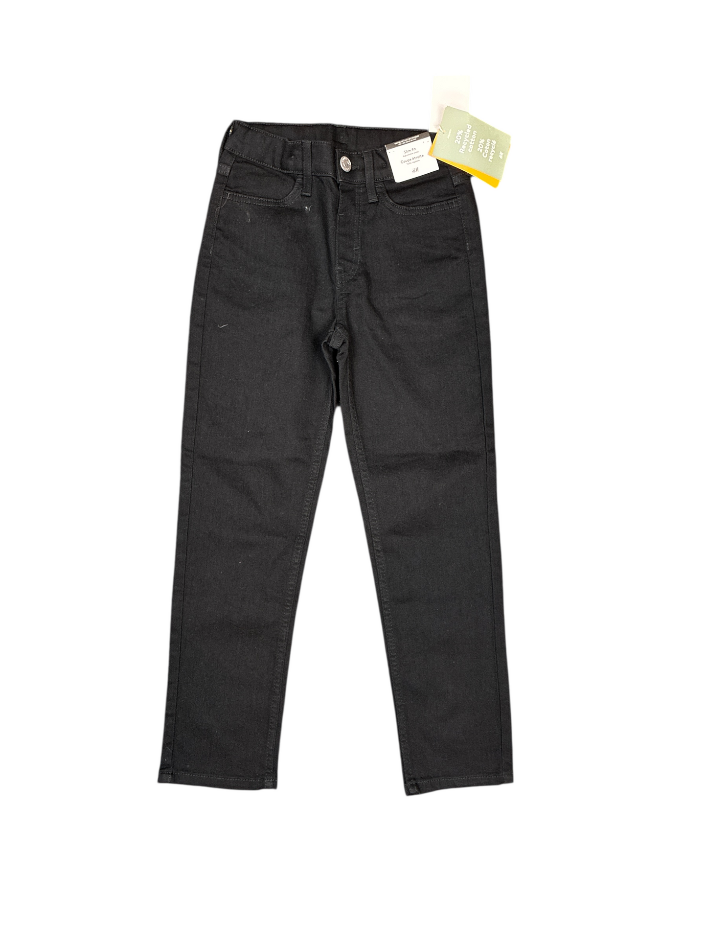 H&M Slim Fit Black Pants Size 7