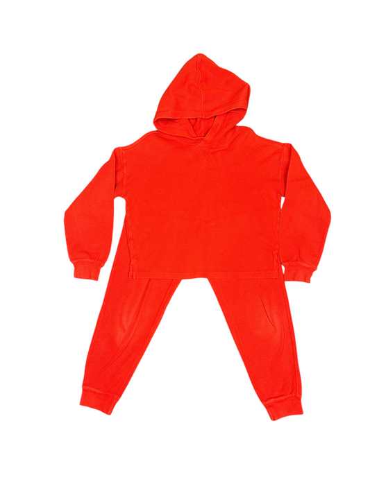 Hanna Andersson Knit Hoodie and Pants Set Size 8