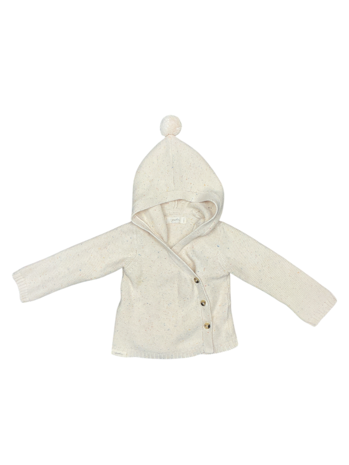 Pehr Hooded Cardigan Size 12-24 Months