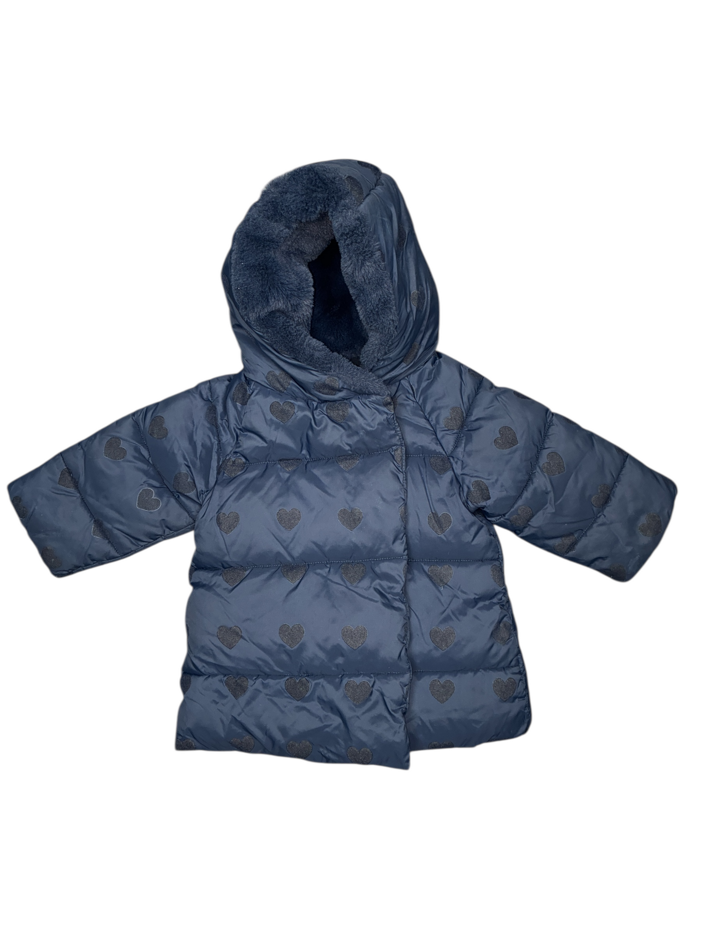 Jacadi Girl Hooded Puffer Size 18 Months