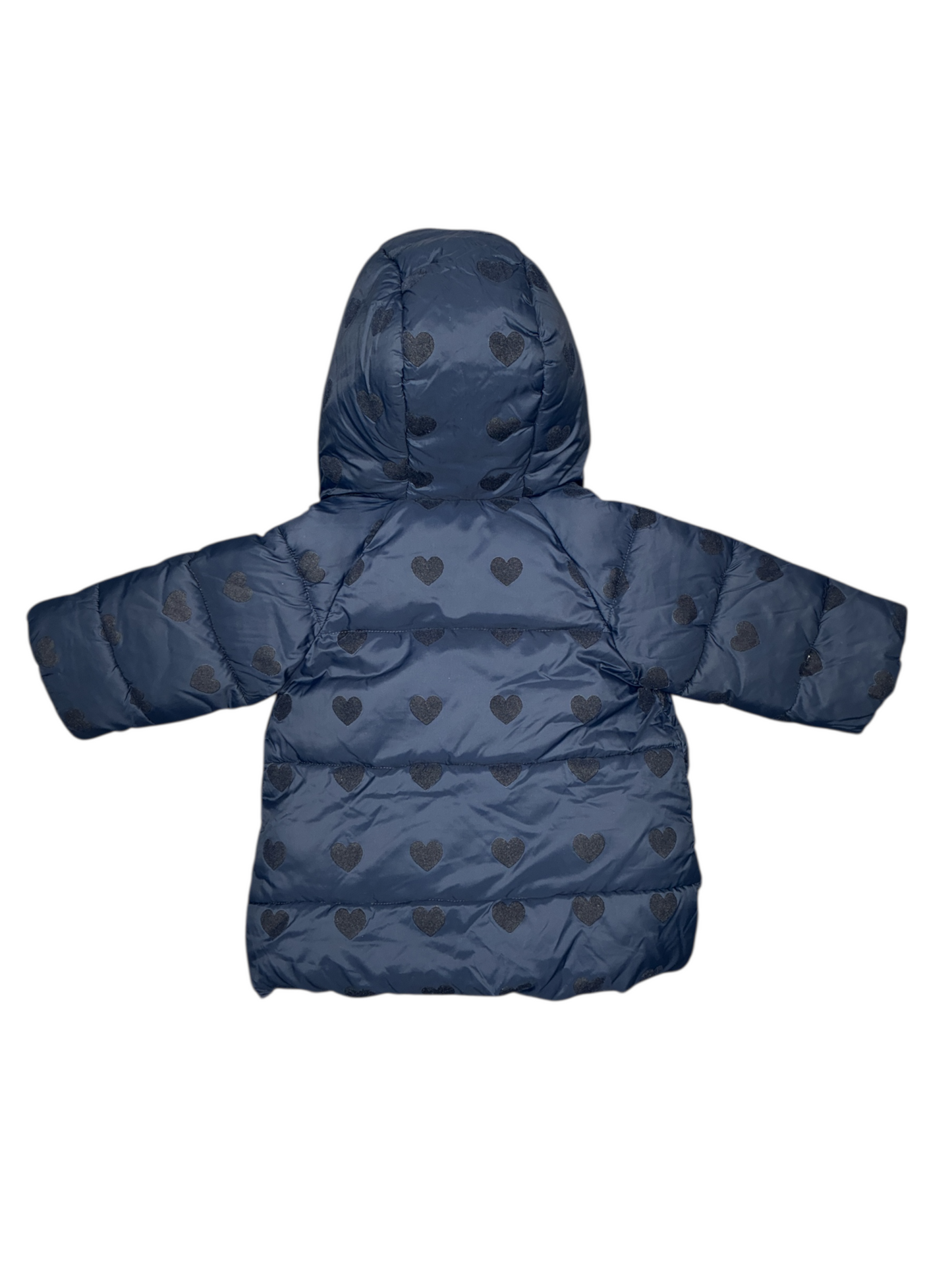 Jacadi Girl Hooded Puffer Size 18 Months