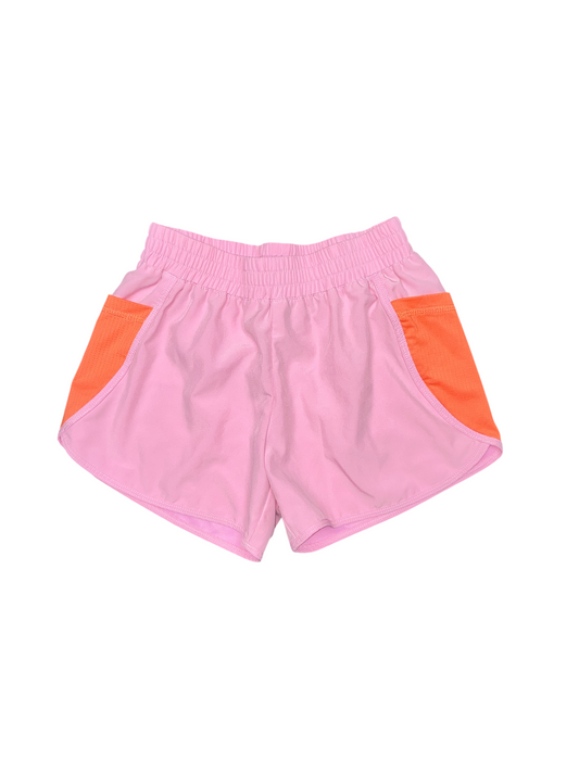 Lands' End Pink and Orange Shorts Size 8 (M)