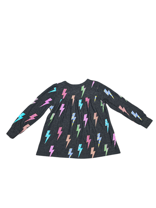 Chaser Long Sleeve Bolt Top Size 6