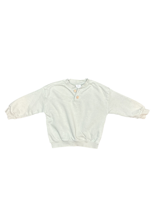 Zara Henley Sweatshirt Size 3-4