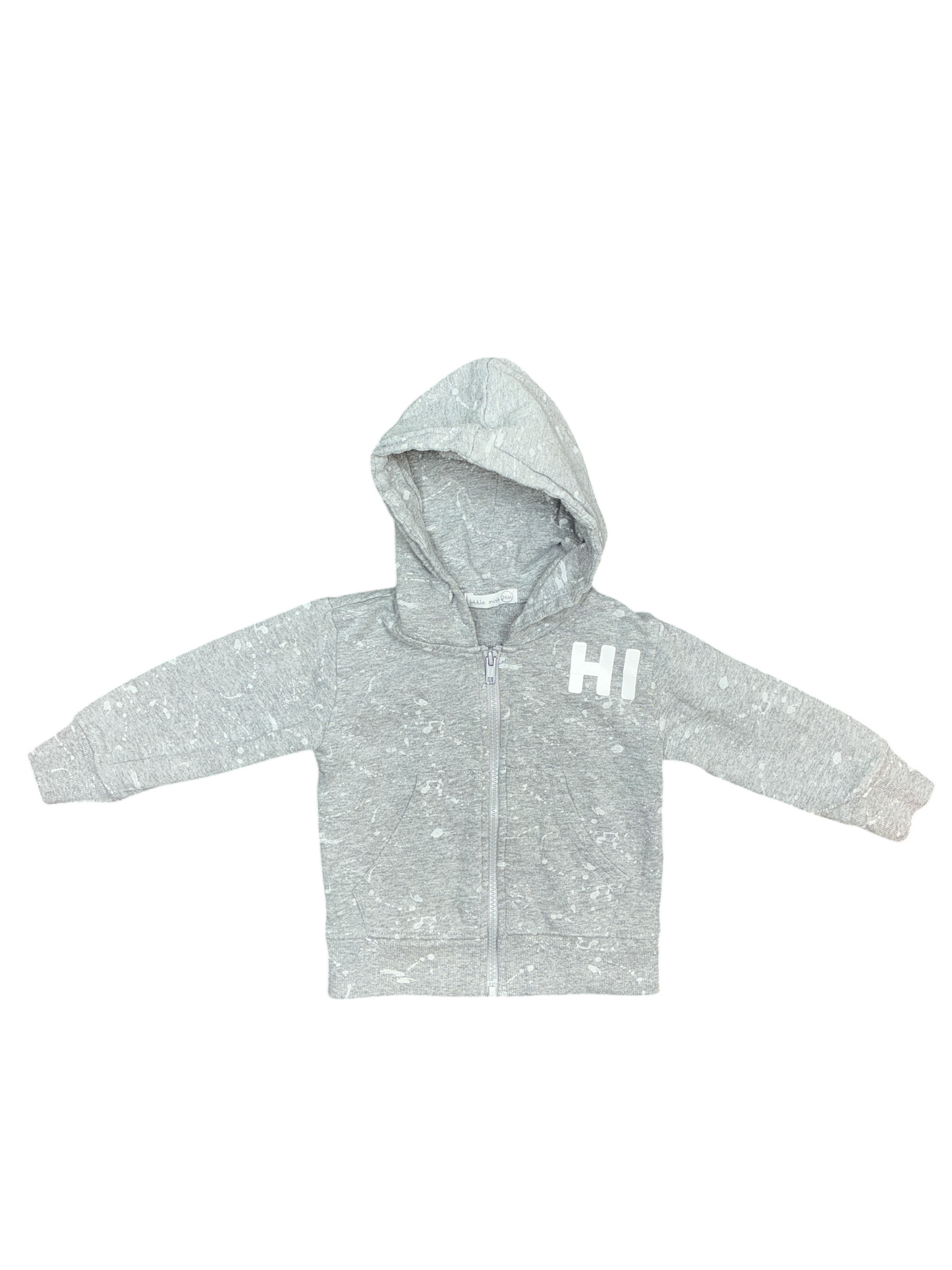 Little Mish Zip UP Hoodie Size 24 Months