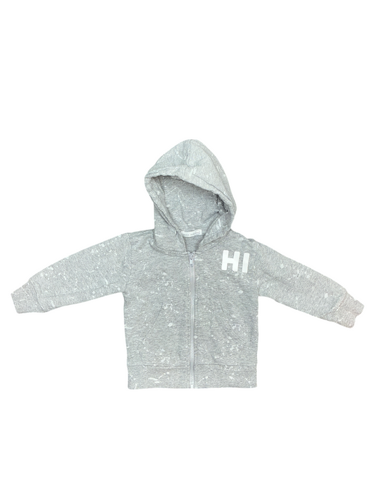 Little Mish Zip UP Hoodie Size 24 Months