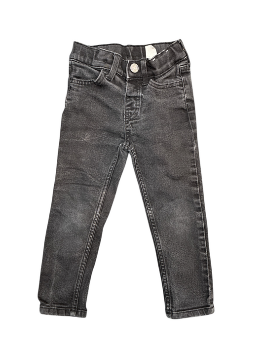 H&M Black Slim Denim Size 3