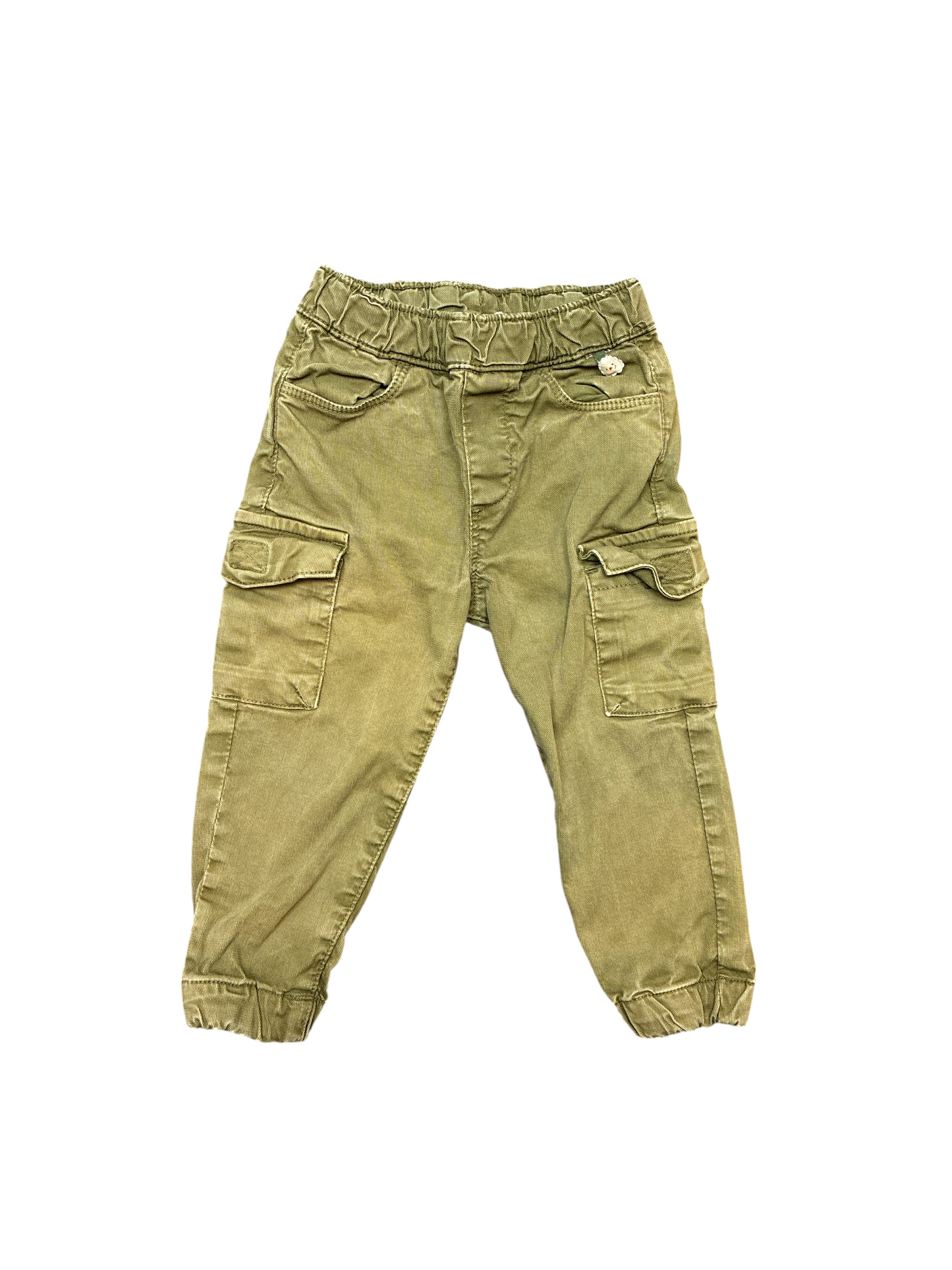 Mayoral Cargo Pull Up Pants Size 18 Months
