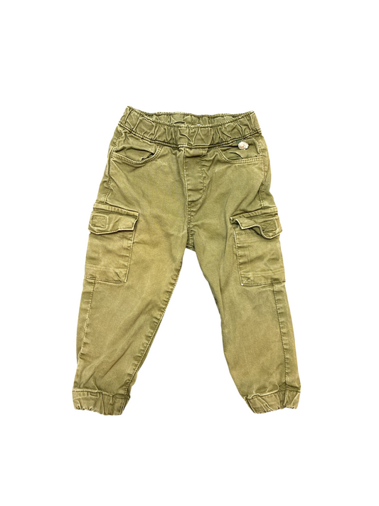 Mayoral Cargo Pull Up Pants Size 18 Months