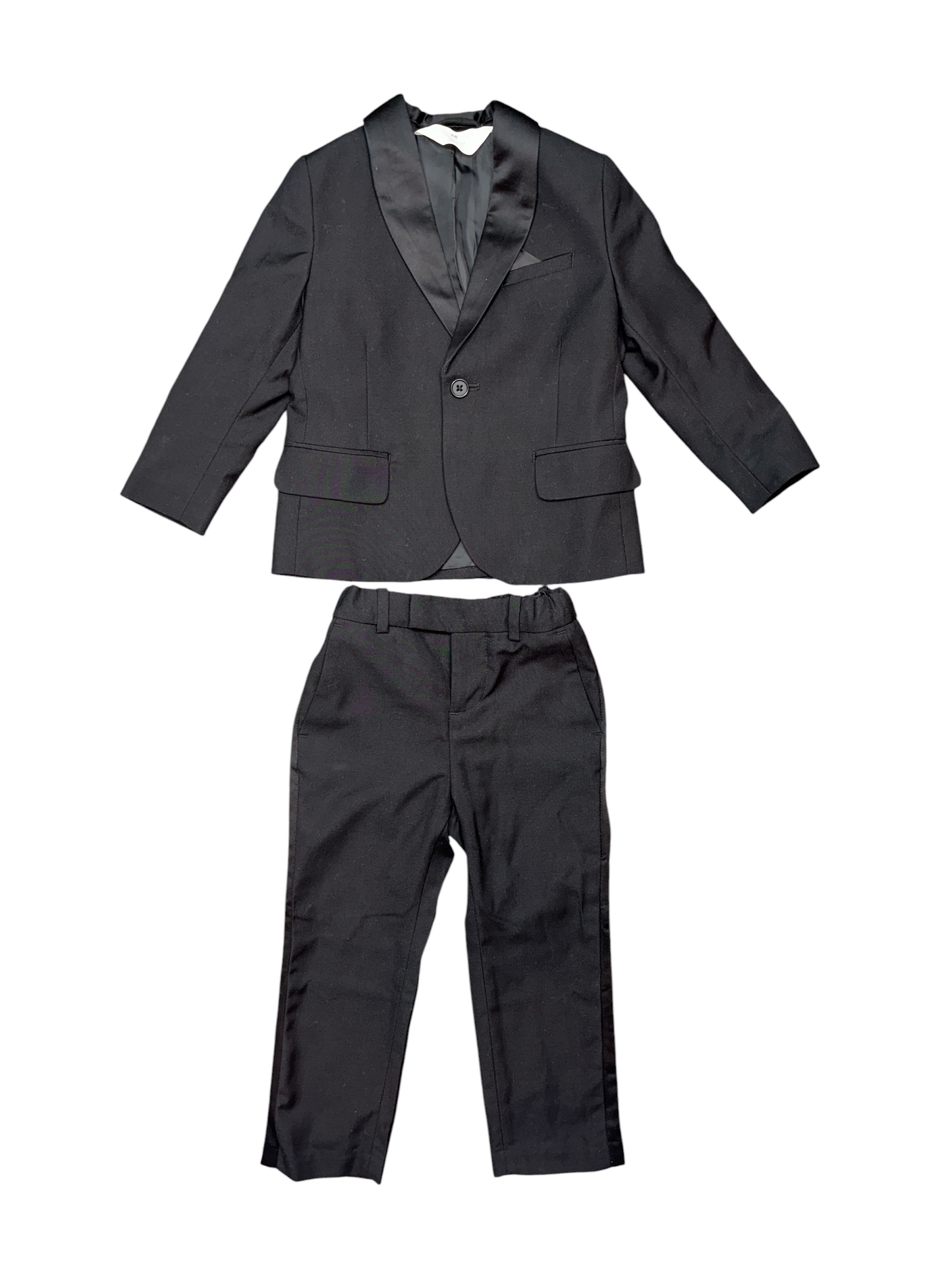 H&M 3 Piece Tuxedo Set Size 2
