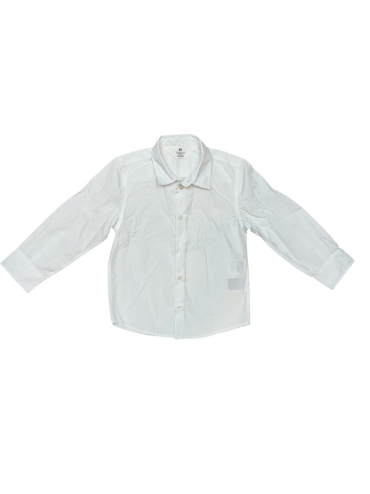H&M White Shirt Size 3