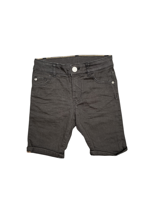 H&M Boys Black Denim Shorts Size 3-4