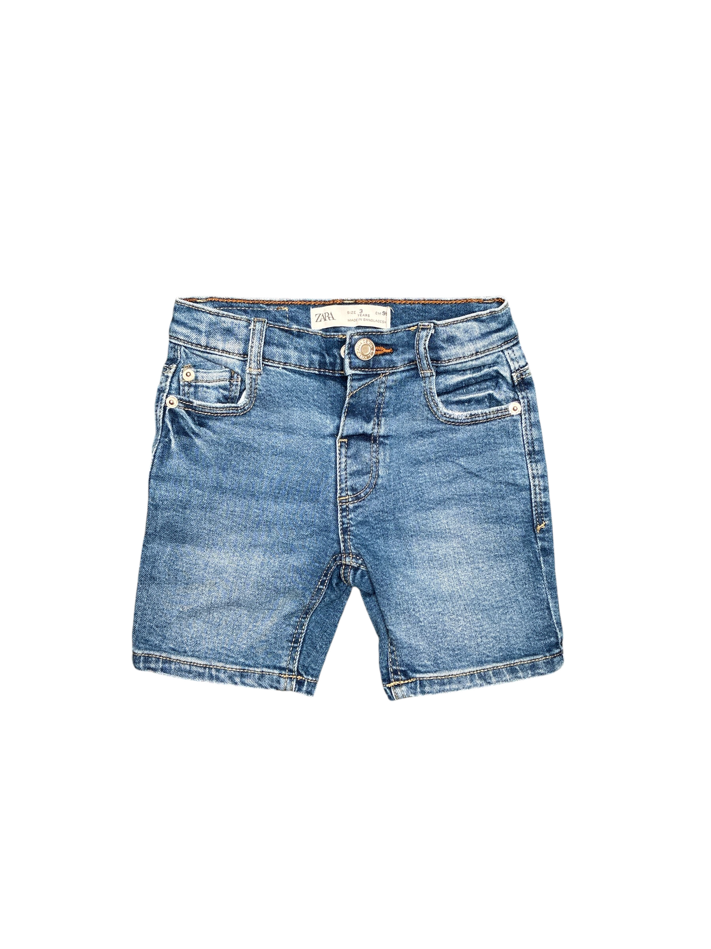 Zara Boys Denim Shorts Size 3