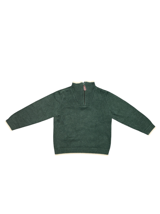 Janie and Jack Quarter Zip Size 3