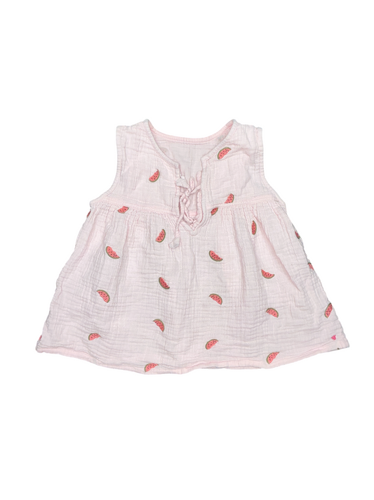 Pink Chicken Watermelon Top Size 8