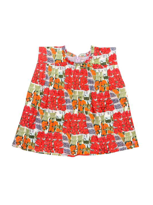 Pink Chicken Berries and Oranges Top Size 10 New with No Tag