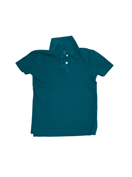 Crewcuts Green Polo Shirt Size 6-7