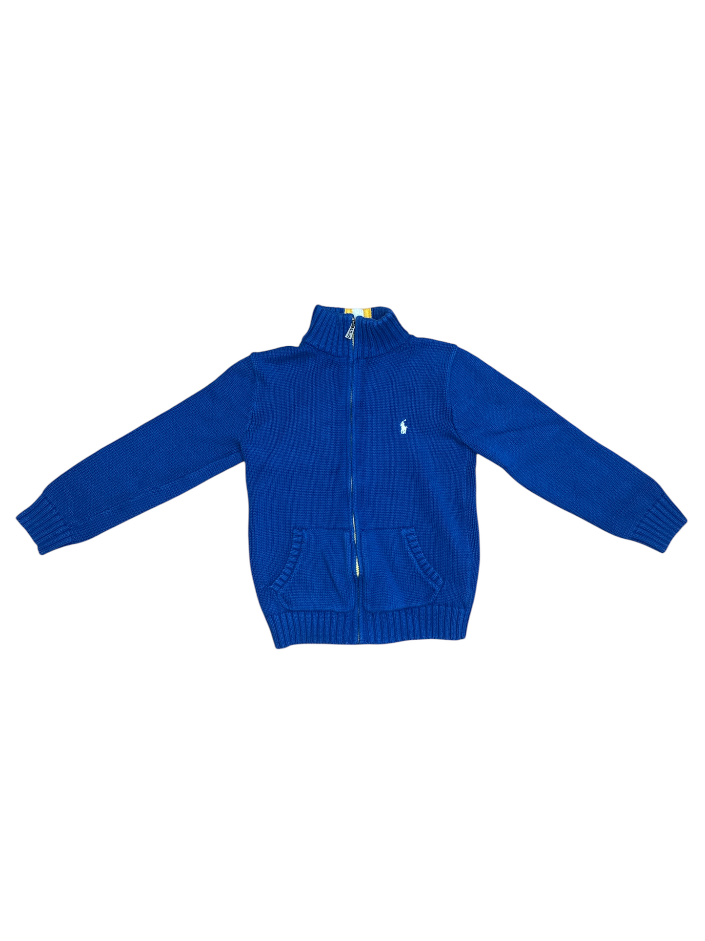 Polo Ralph Lauren Knit Full Zip Sweater Size 7